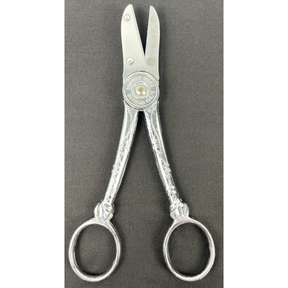 Vtg Garden Club Floral Scissors Shears Corona California Rose